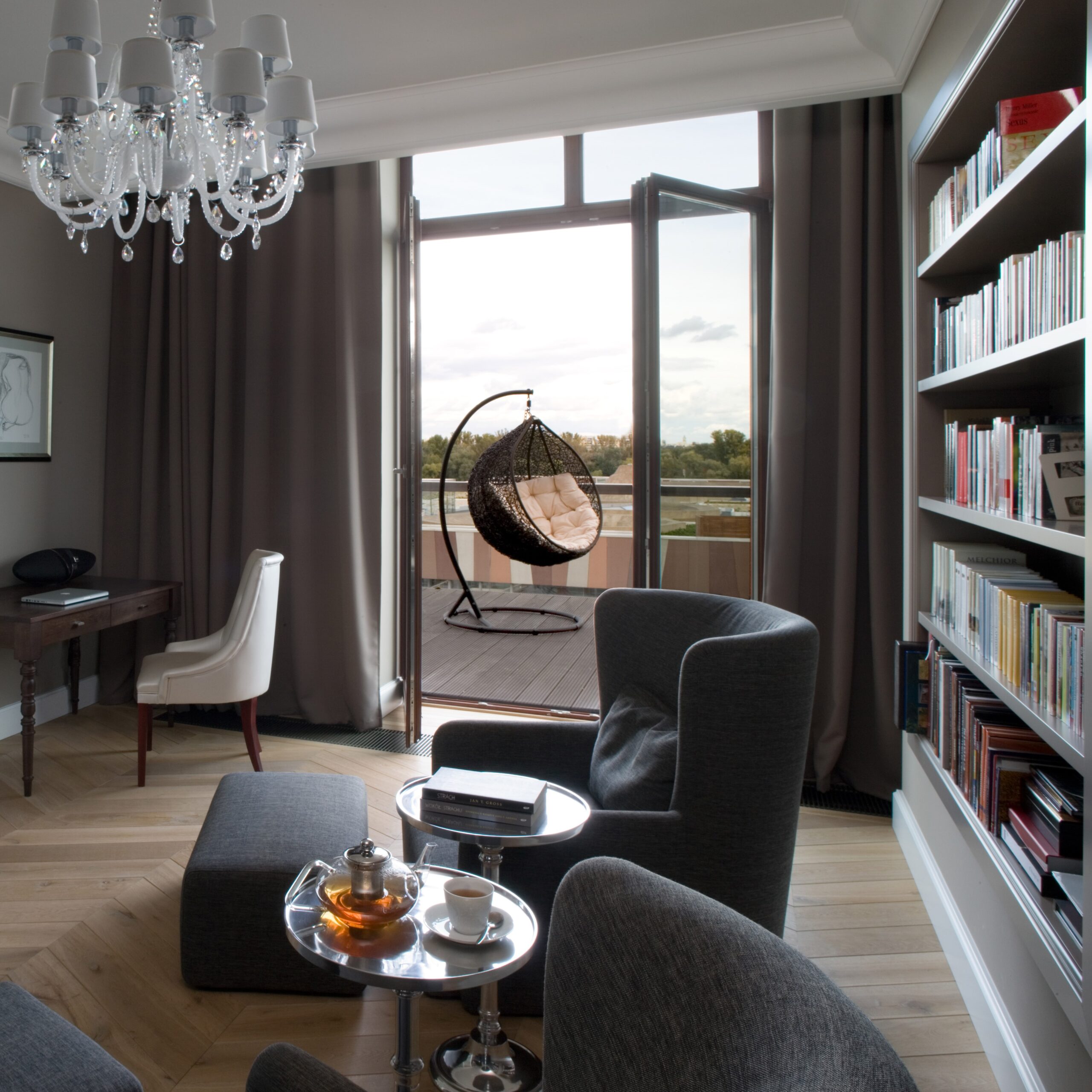 Apartament z widokiem na Wisłę Anna Koszela pracownia architektury wnętrz Warszawa